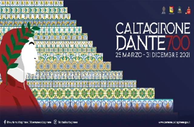 700° anniversario morte di Dante Alighieri. Caltagirone lo celebra anche oggi, 1 giugno